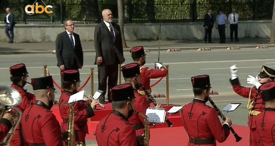 Albania-Kosovo joint meeting, Rama host Avdullah Hoti