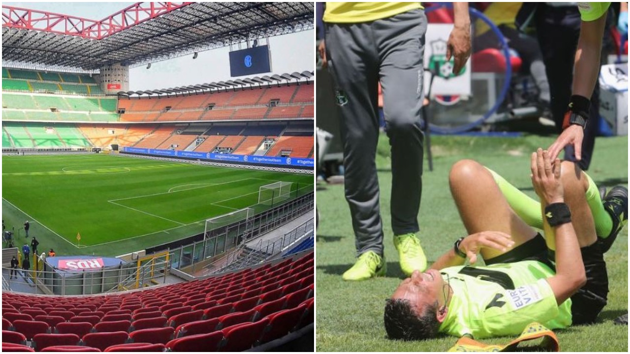 E rrallë/ Dëmtohet arbitri kryesor, Inter-Parma nis nën gjykimin e të katërtit