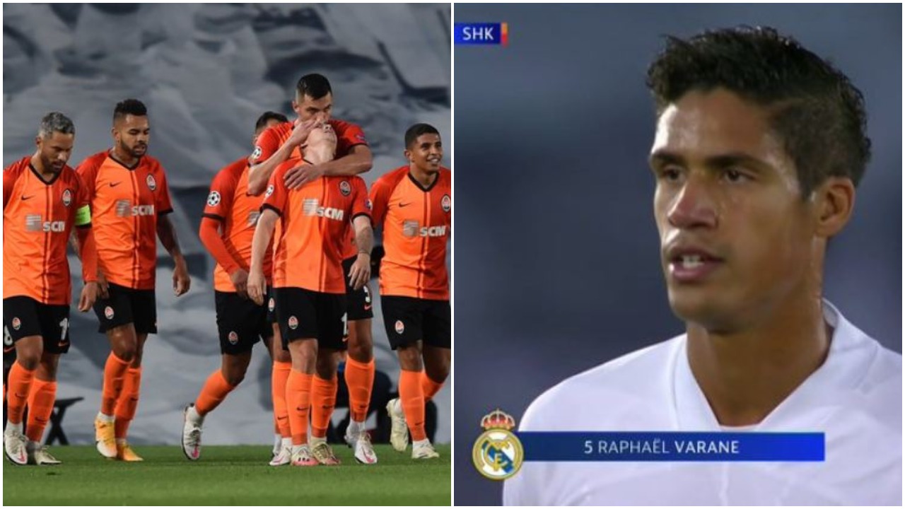 VIDEO/ Shakhtar turpëron Realin në Madrid, autogol i çuditshëm i Varane