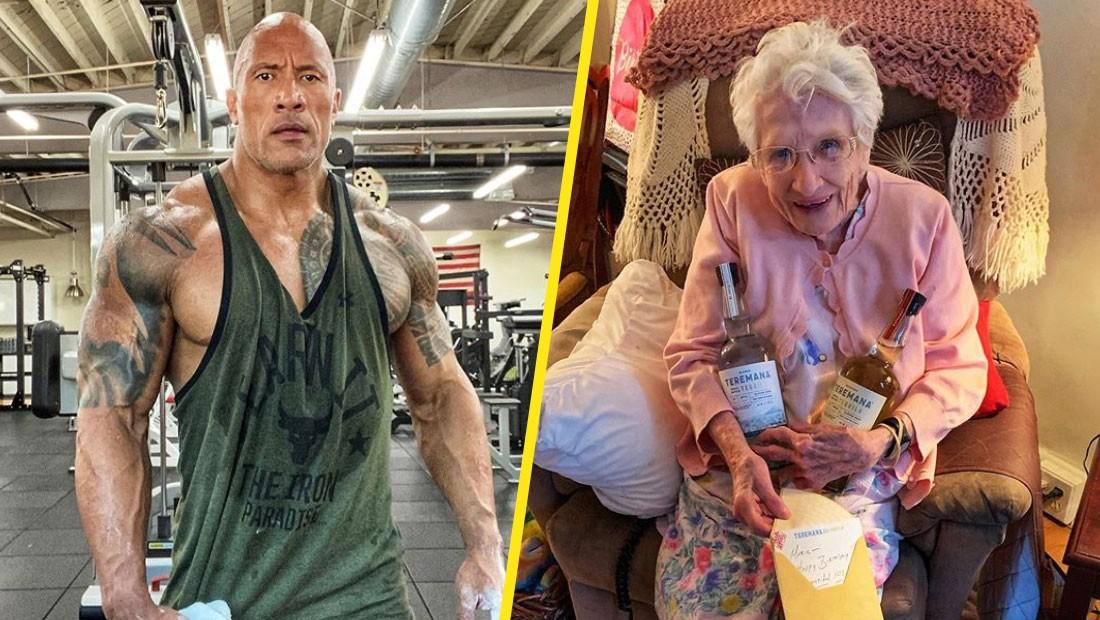 Fansja feston ditëlindjen, Dwayne Johnson bën dhuratën e veçantë për 101-vjeçaren