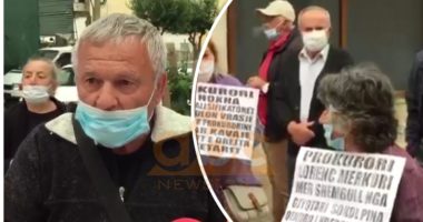 “Jemi të pasur dhe kërkojmë pronën tonë”, banorët në Kakome protestojnë para Prokurorisë së Sarandës