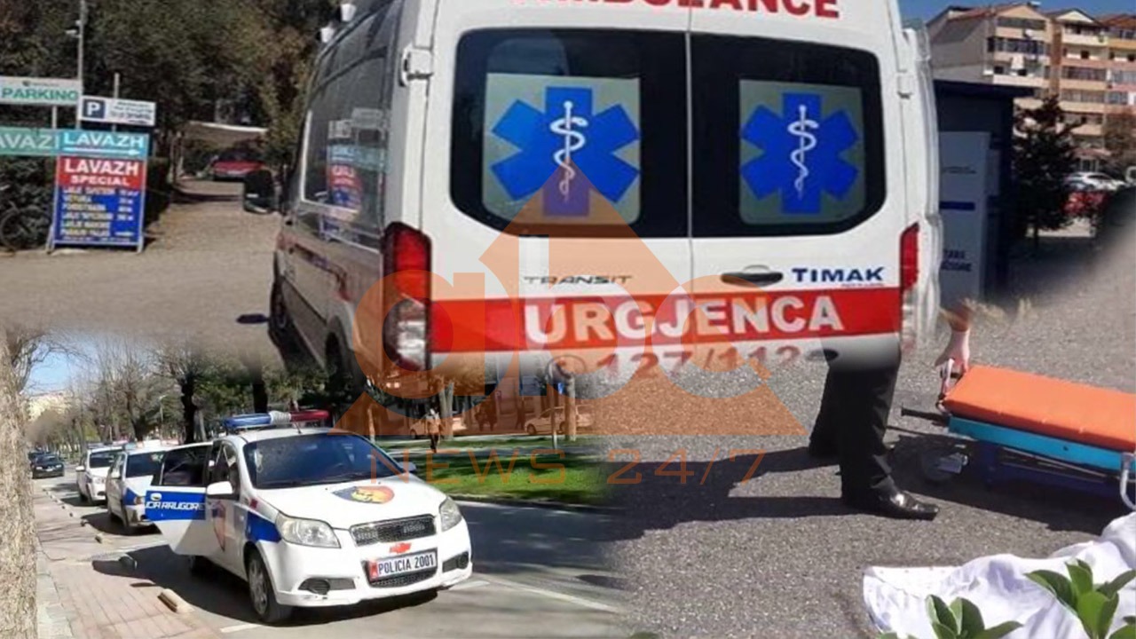 Makina përplas këmbësorin në Tiranë, dërgohet me urgjencë në spital