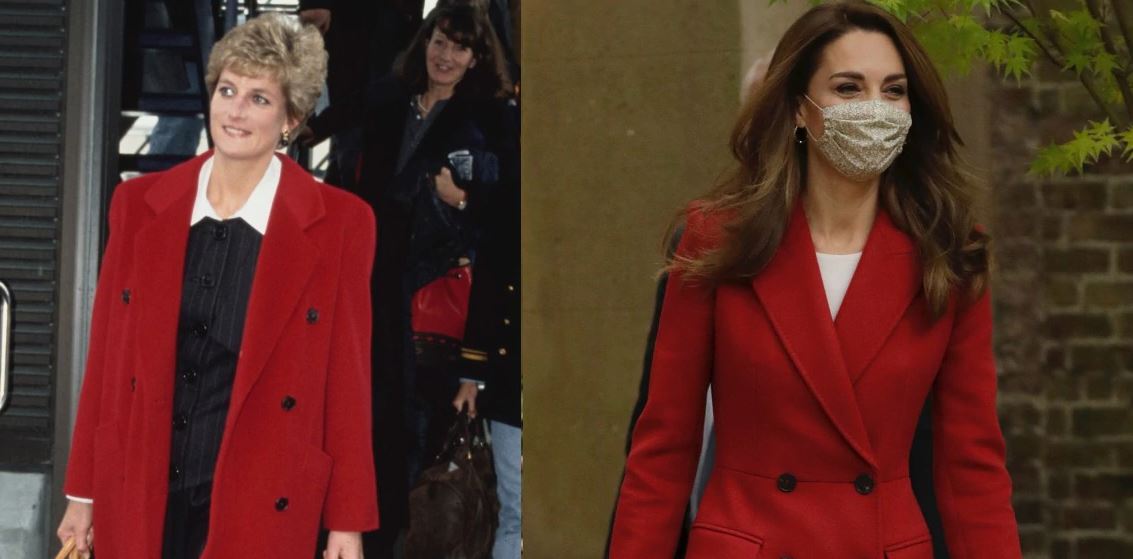 Nga Lady Diana, Kate Middleton tek Meghan Markle: Palltoja e kuqe mbetet një trend mbretëror