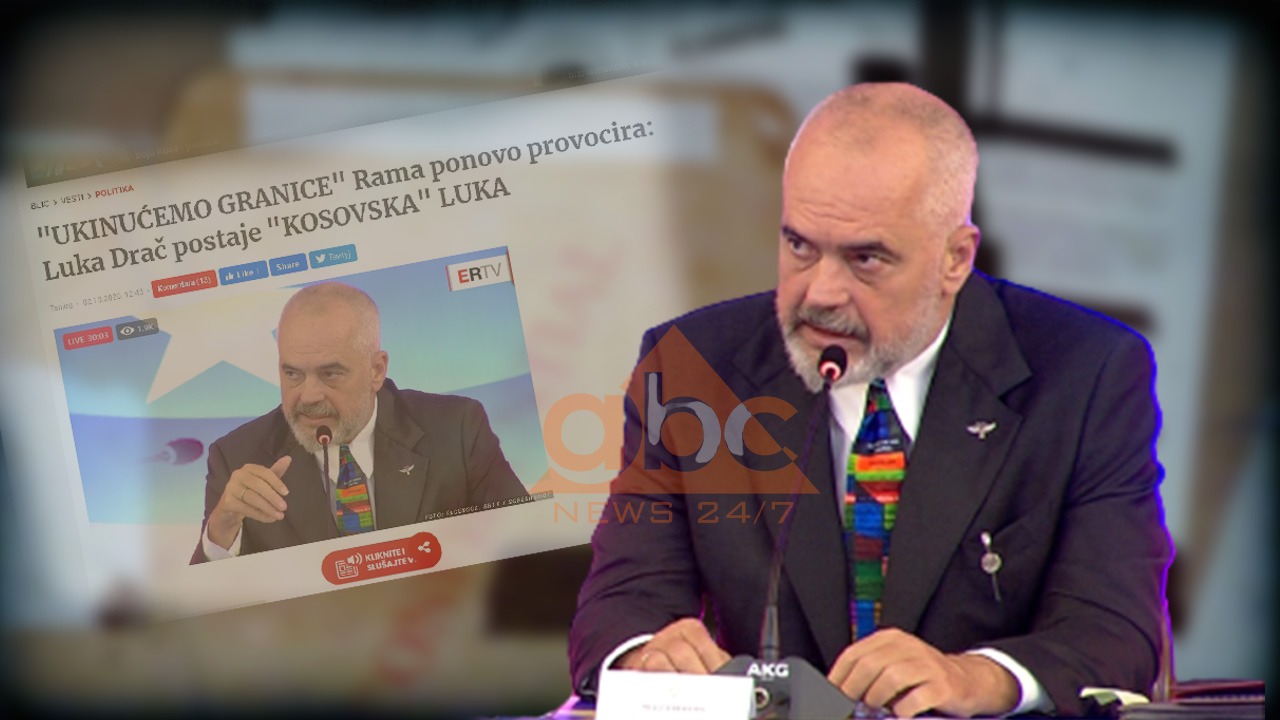 “Provokacija!” Deklarata e Ramës bën bujë në mediat serbe