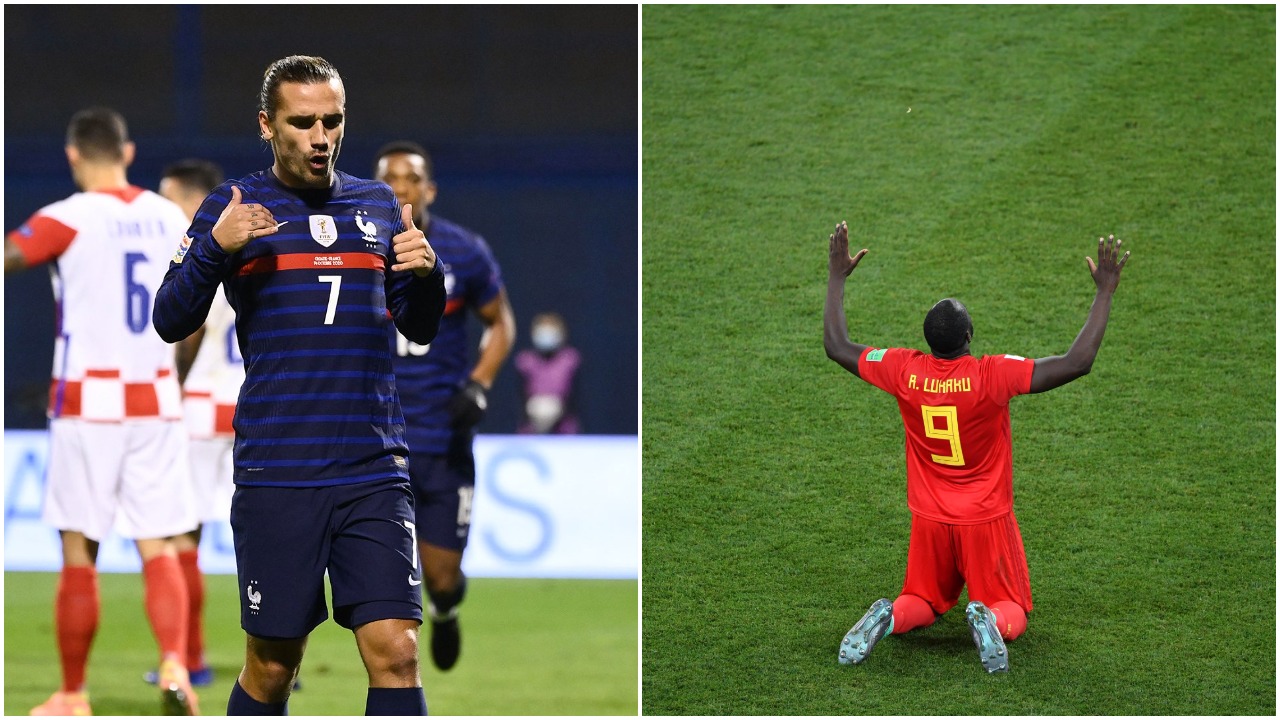 VIDEO/ Spektakël në Nations League, Griezmann dhe Lukaku shënojnë supergola