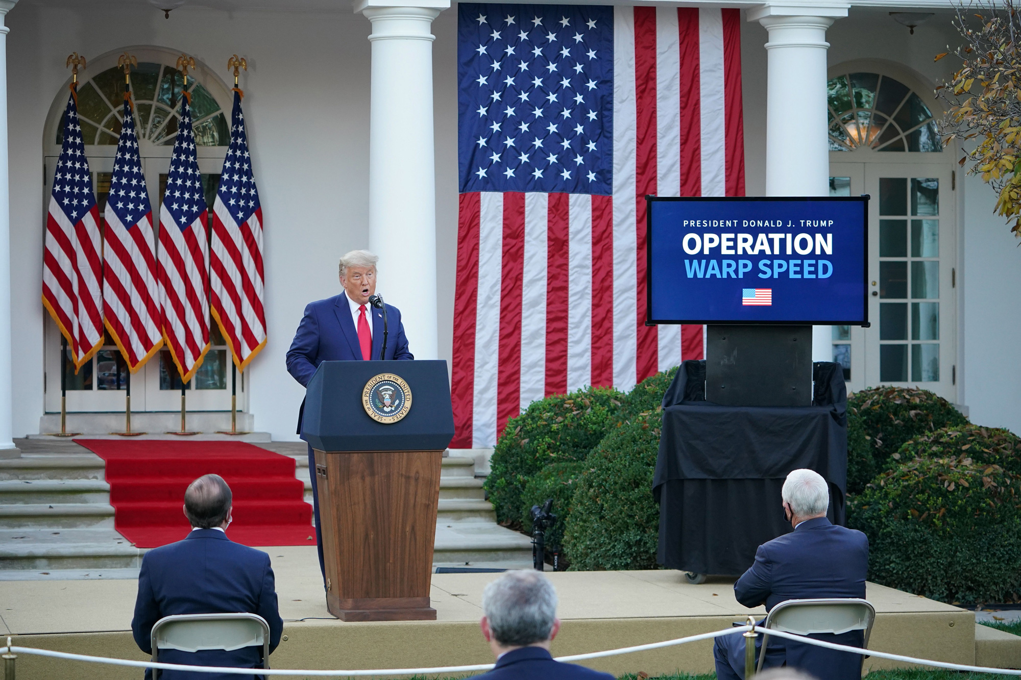 Trump: SHBA nuk futet në karantinë, vaksina e disponueshme nga prilli