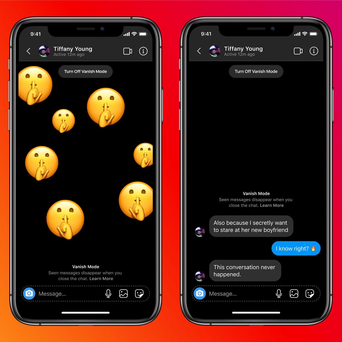 Si të dërgosh mesazhe që zhduken në Messenger dhe Instagram