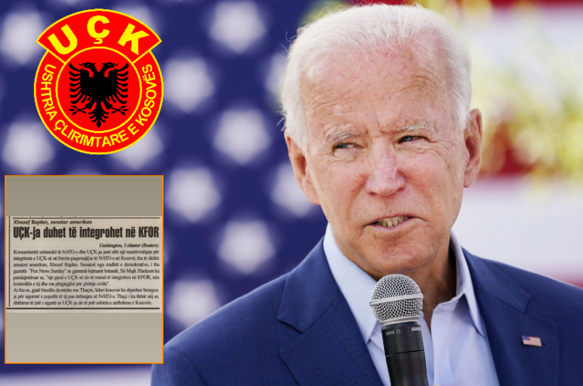 “UÇK duhet të integrohet në KFOR”, Biden për Kosovën në 1999-ën