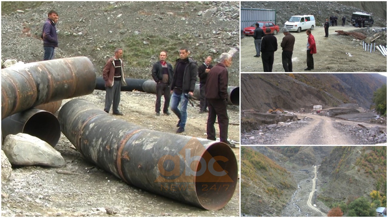 Kostenjë banorët protestojnë kundra ndërtimit të HEC-it, firma ka shkatërruar gjithçka