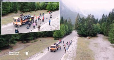 Me heronjtë e Valbonës, një kamion me plehra dhe plot surpriza