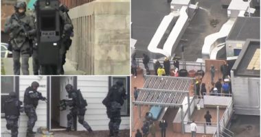 VIDEO/ Njerëz të armatosur marrin peng disa persona në Kanada, policia rrethon godinën