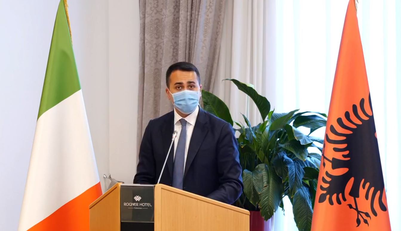 Luigi Di Maio në Tiranë: Korrupsioni është një pengesë për zhvillimin e vendit