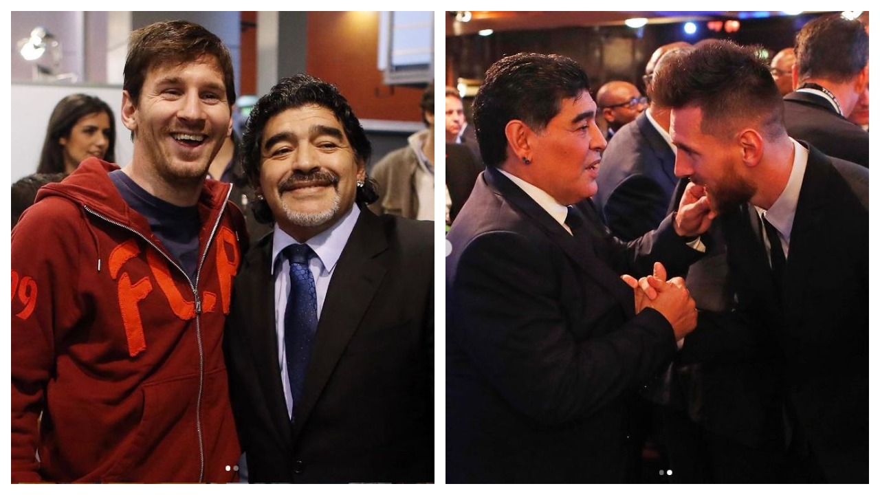 “Jetuam momente të bukura, je i përjetshëm”, Messi i trishtuar për Maradonan