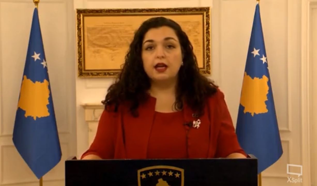 Vjosa Osmani i drejtohet vendit si presidente: Ne ishim viktimë, Serbia kreu krimet