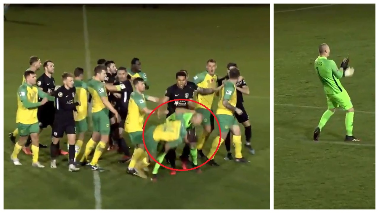 VIDEO/ Mundje dhe reagim i çmendur pas të kuqit, në Uells nuk janë normalë