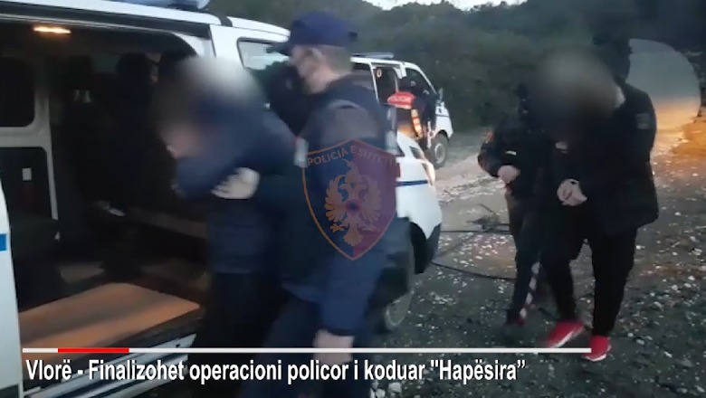 Gratë e arrestuara në operacionin antidrogë në Vlorë: Pronarët e parcelave ishin maskuar si policë