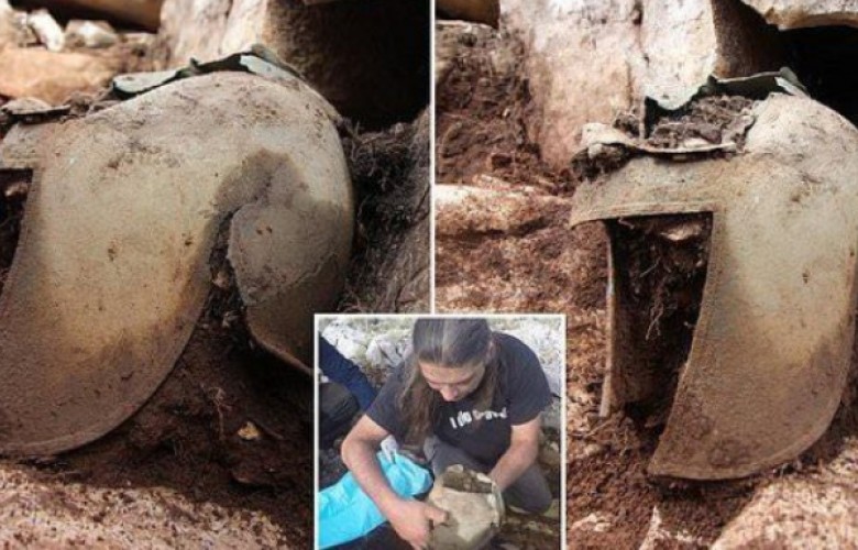 FOTO/ Mbi dy mijë vite e vjetër, zbulohet helmeta ilire në Dalmaci