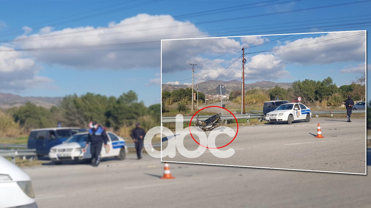 U përplas nga një automjet, në gjendje të rëndë drejtuesi i motorit në Peqin