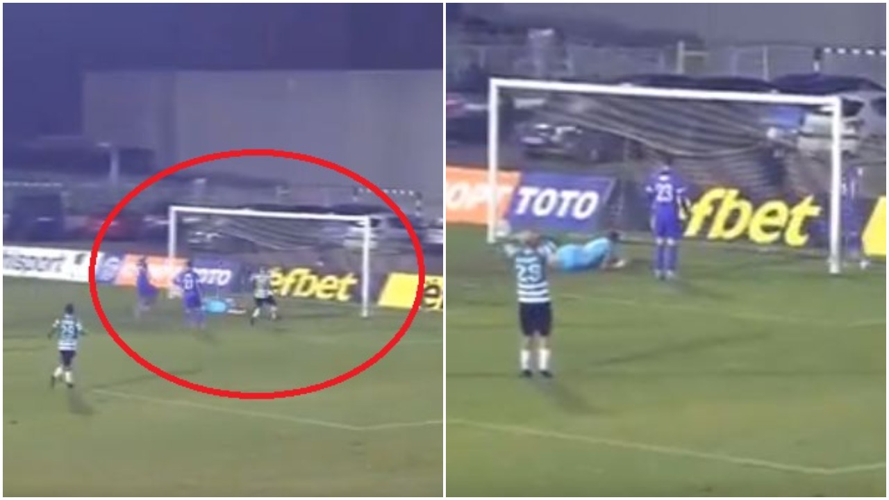 VIDEO/ Gafë fatale në Bullgari, goleadori nuk shënon me portën bosh