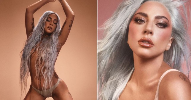 Lady Gaga pozon topless për produktin e ri të firmës së saj kozmetike