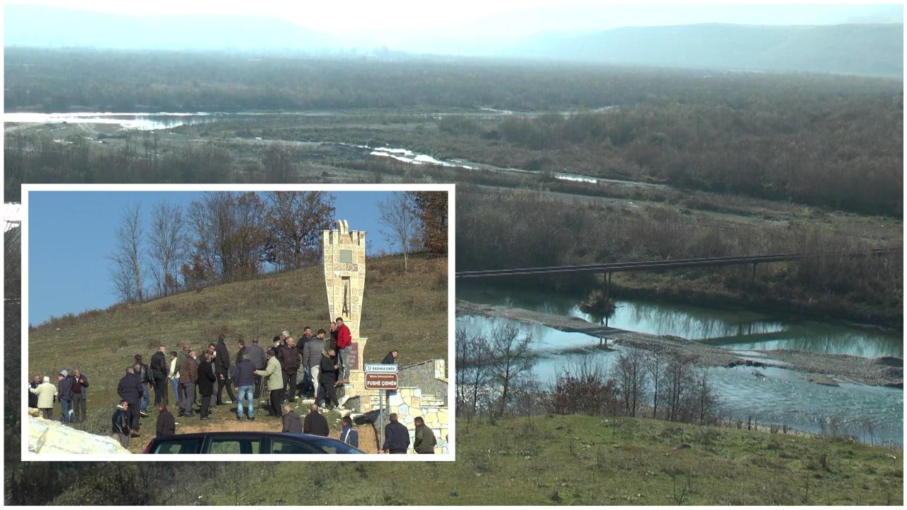 Banorët në protestë kundër HEC-it të Skavicës