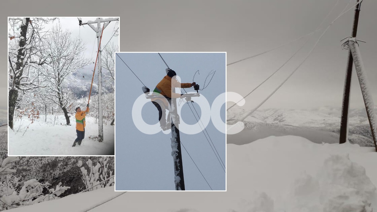 Bora mbulon Kukësin, OSSH: Defekte në zonat veriore, këputje kabllosh e përcjellësish