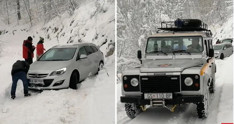 Me zërin e dridhur “Ndihmë, jemi bllokuar”, shpëtohet familja shqiptare mes borës në Kroaci