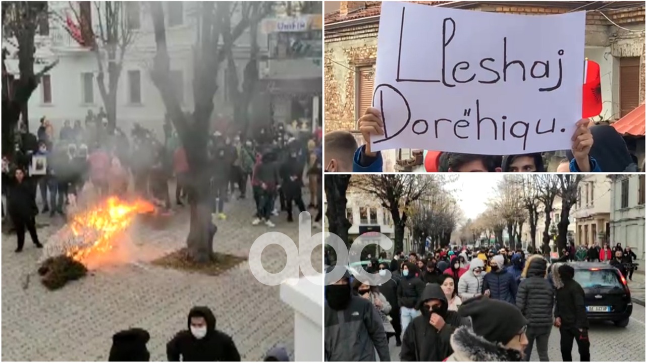 Protesta për vrasjen e Klodian Rashës, 16 persona vihen nën hetim në Korçë dhe Bulqizë