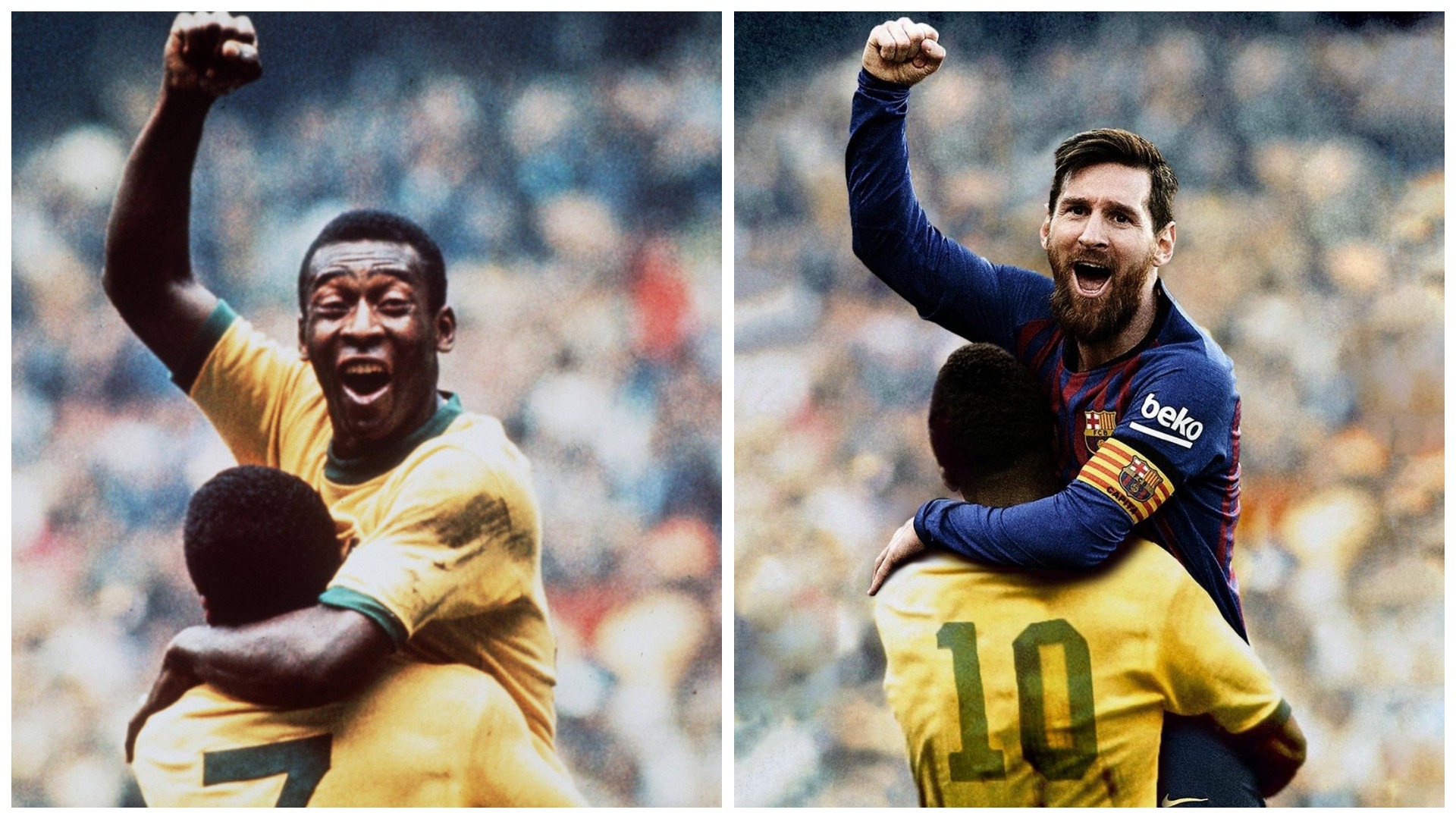 Messi i barazoi rekordin historik, Pele: Dashuri si të tonat janë të rralla