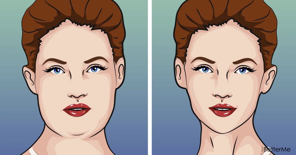 5 mënyra për të humbur dhjamin e tepërt në fytyrë