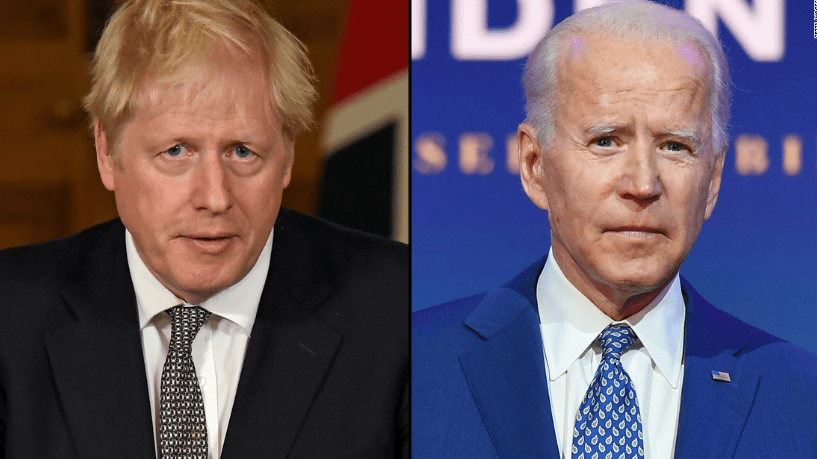 Johnson: Pres me padurim që të punoj me Biden