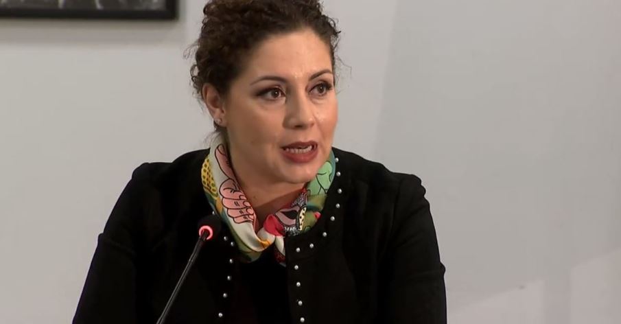 Olta Xhaçka, the new Minister for Europe and Foreign Affairs of Albania