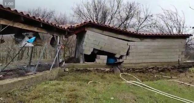 Çahet toka në Lezhë, shtëpia ndahet në dysh, shpërngulen banorët: Nuk rikthehemi më