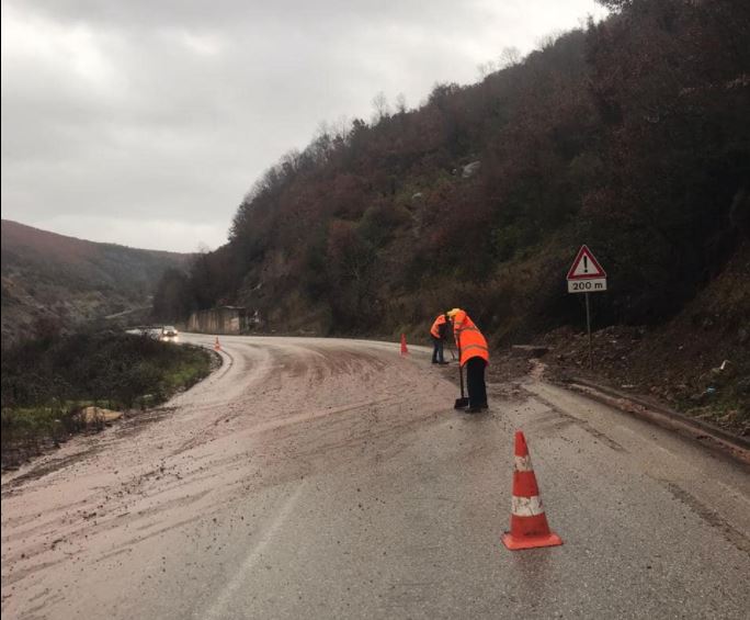 Reshjet e dendura të shiut dhe borës, ARRSH: Segmentet rrugore të kalueshme