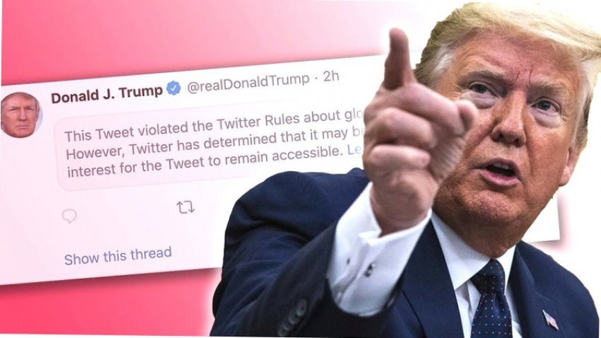 Trazirat në Capitol Hill, Twitter dhe Facebook pezullon llogarinë e Trump