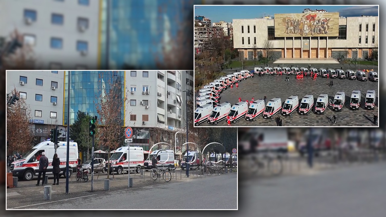 Me sirena ndezur duke alarmuar Tiranën pa urgjencë: Si i ndëshkon Kodi Rrugor shoferët e autoambulancave