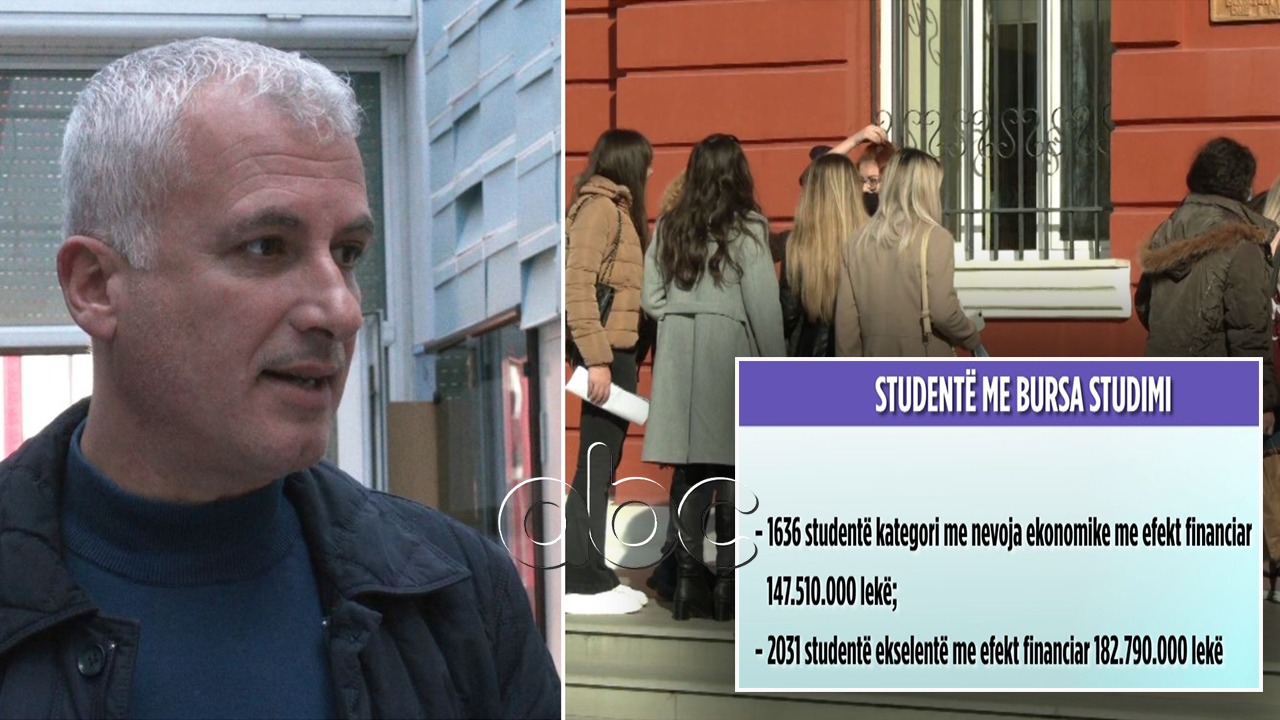 Bursat e studimit, 3667 studentë përfitues në Universitetin e Tiranës