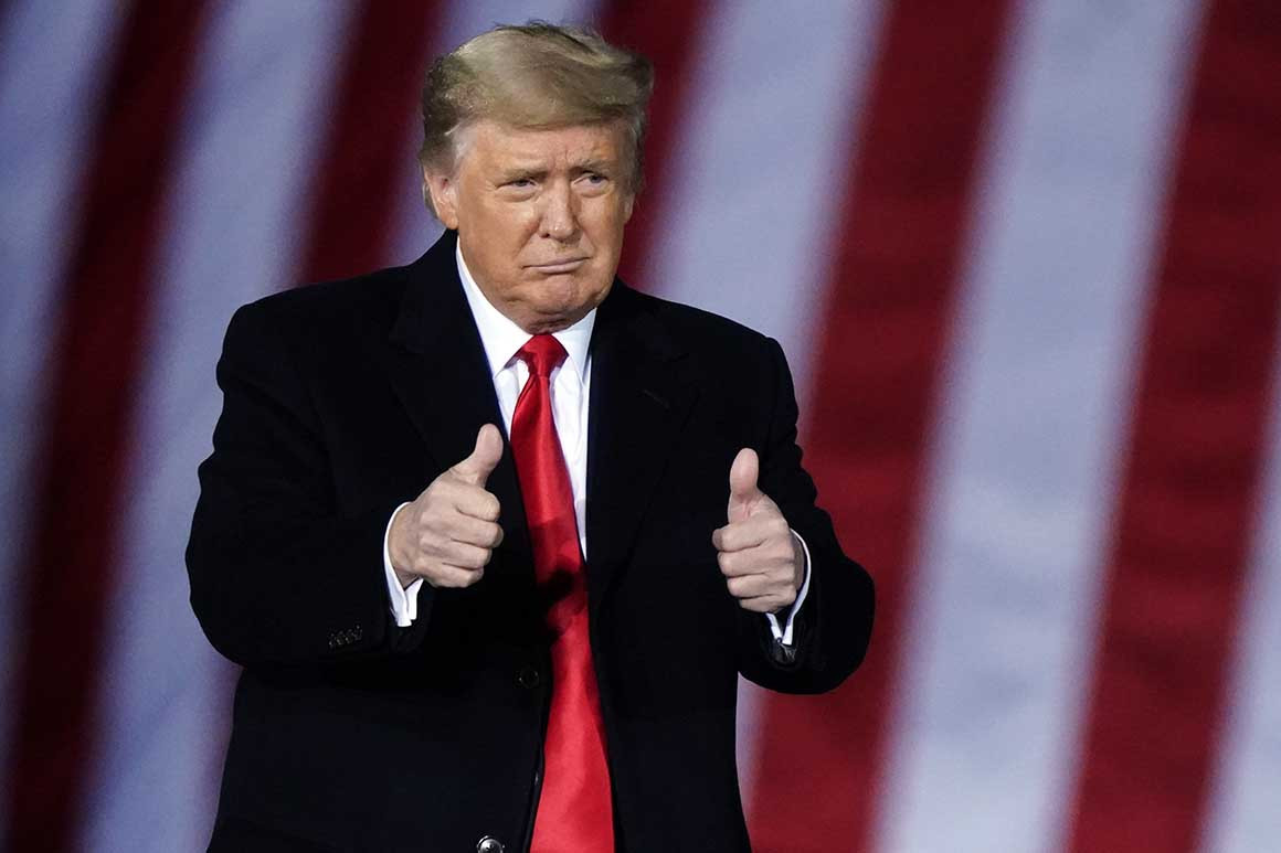 Trump shpall gjendjen e jashtëzakonshme në Uashington para inaugurimit të Joe Biden