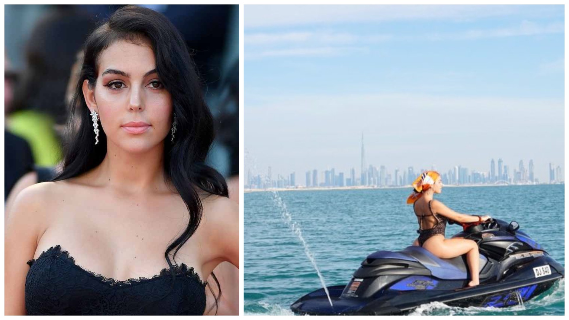 Georgina kujton Dubain, partnerja e CR7 tregon format perfekte në jet ski