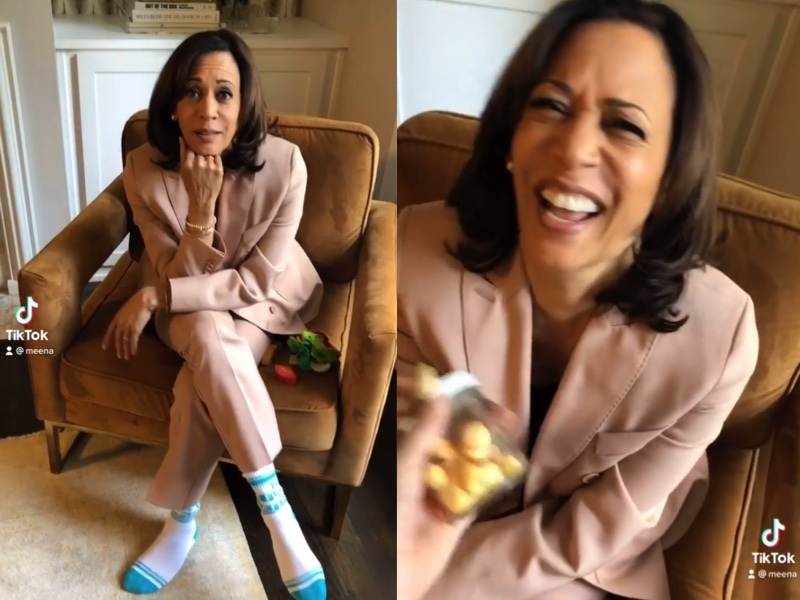 VIDEO/ Çorapet e Kamala Harris “çmendin” rrjetin, 10 milionë klikime për disa orë