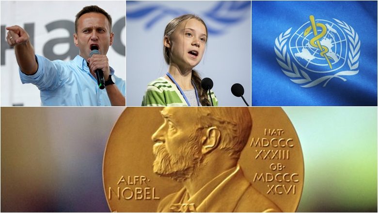 Alexei Navalny, Greta Thunberg dhe OBSH nominohen për Çmimin Nobel për Paqe