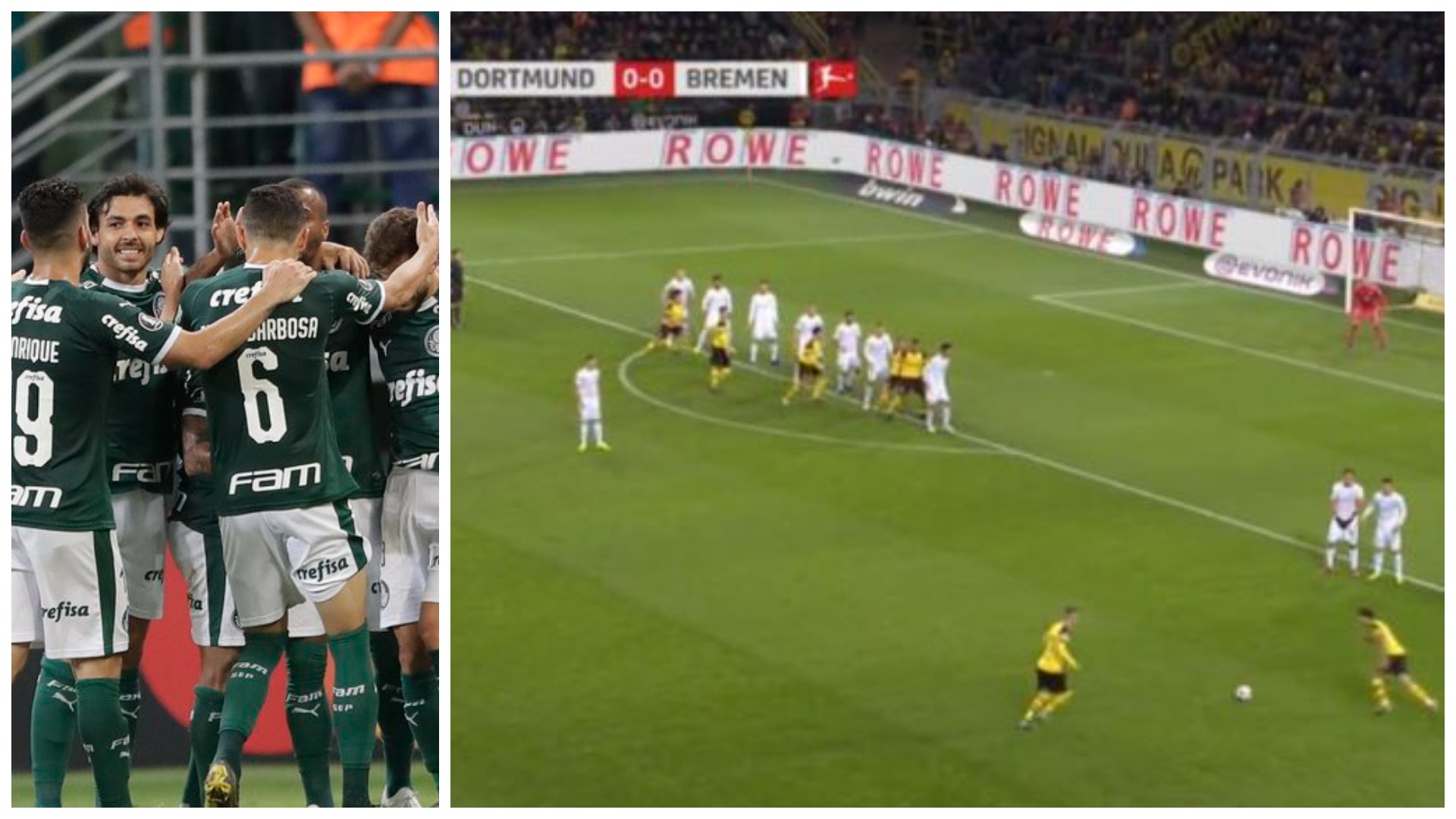 VIDEO/ Gol “fotokopje”, si Palmeiras përdori skemën e Dortmund në Kupën Libertadores