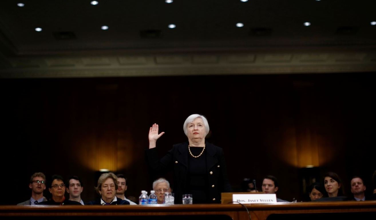 Janet Yellen konfirmohet si Sekretare Thesari