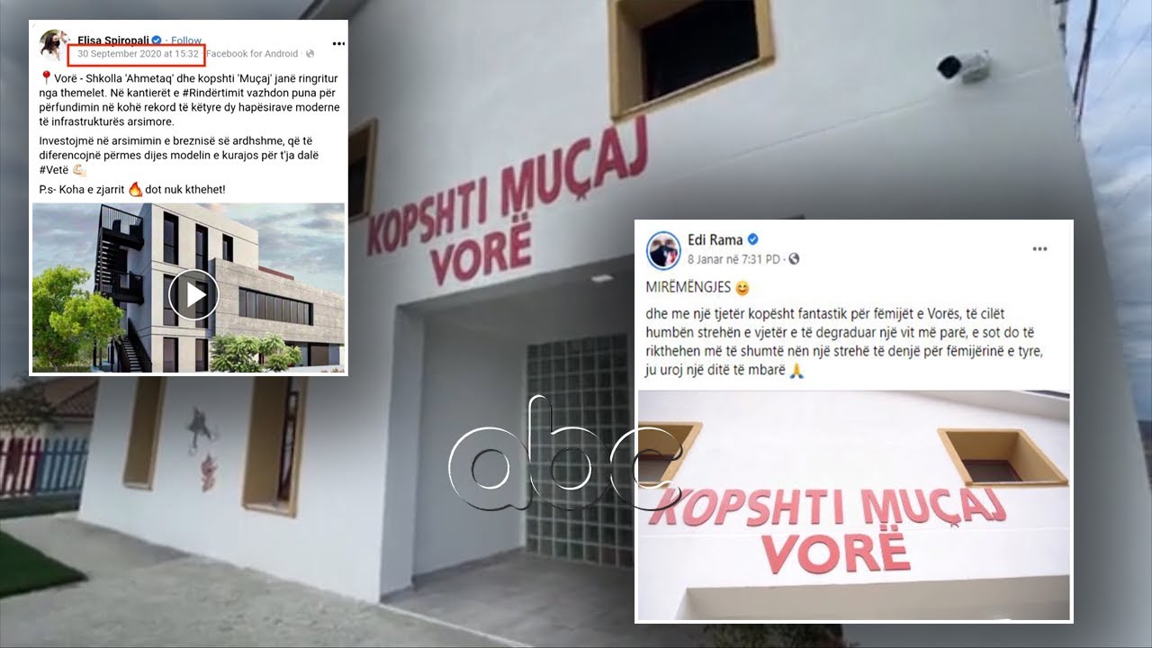 Fiksimi i Ramës me kopshtin në Vorë, e reklamon 8 herë