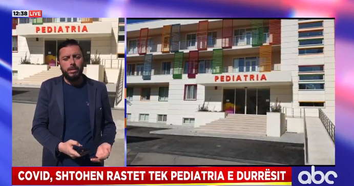 Shtohen rastet me Covid tek Pediatria, ezaurohen kapacitetet në Spitalin e Durrësit