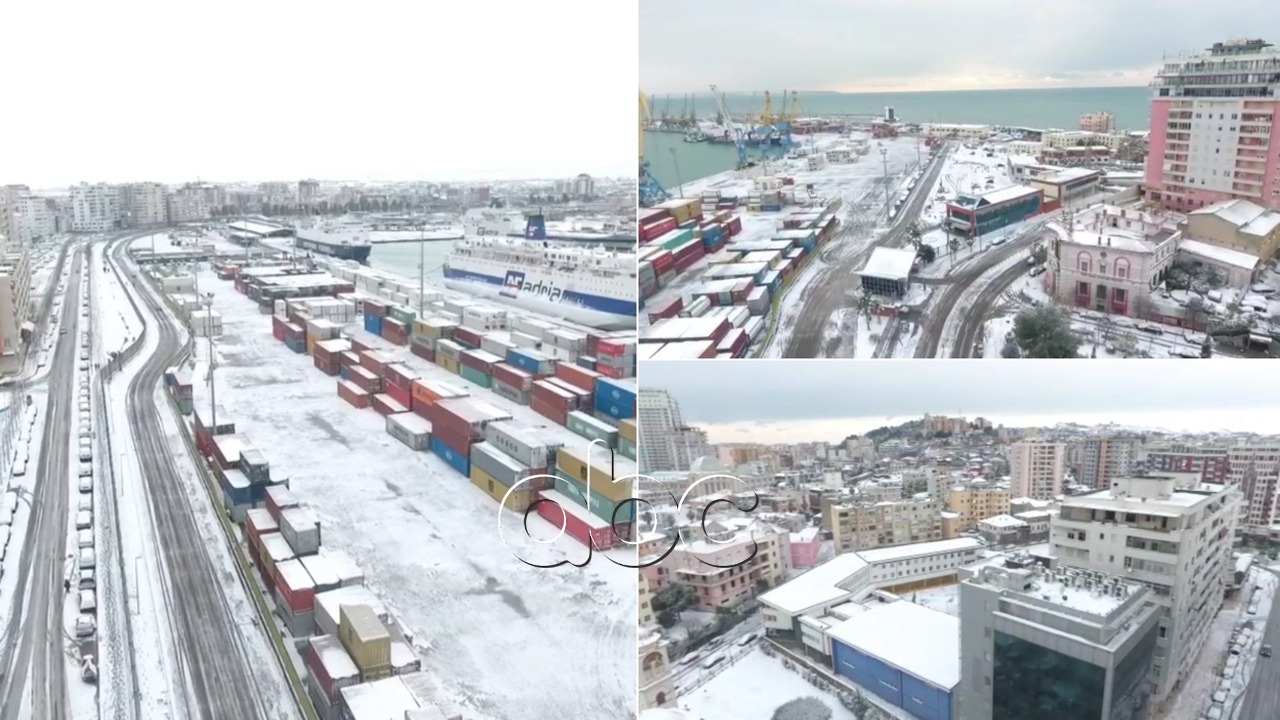 Durrësi i bardhë, panoramë mahnitëse nga porti më i madh i vendit