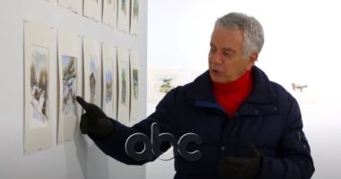 Arkitektura popullore në akuarel