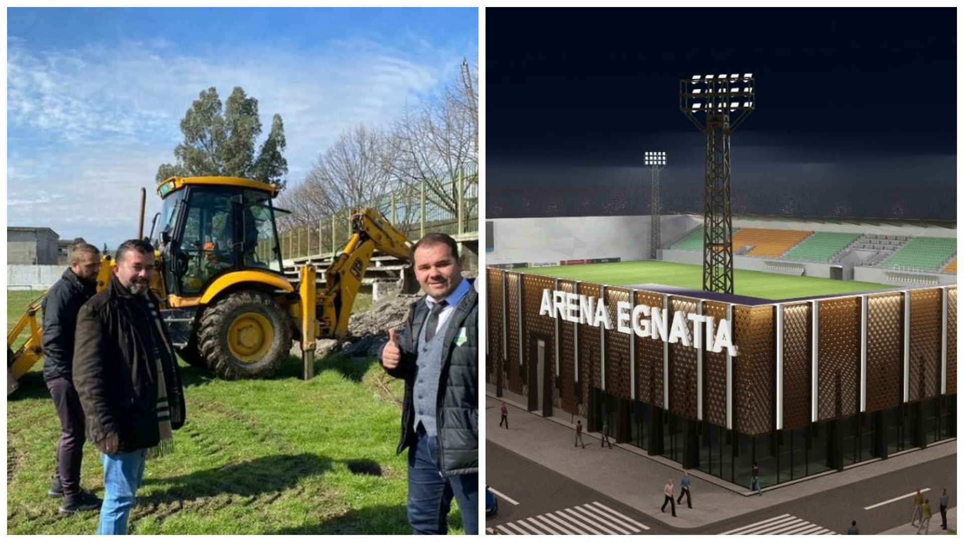 FOTO/ Stadiumi i ri, nisin punimet për “Arena Egnatia”