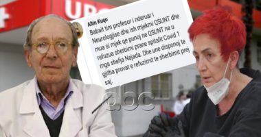Vdekja e mjekut të njohur, djali: Najada Çomo refuzoi t’i jepte shërbim te Infektivi, kam prova