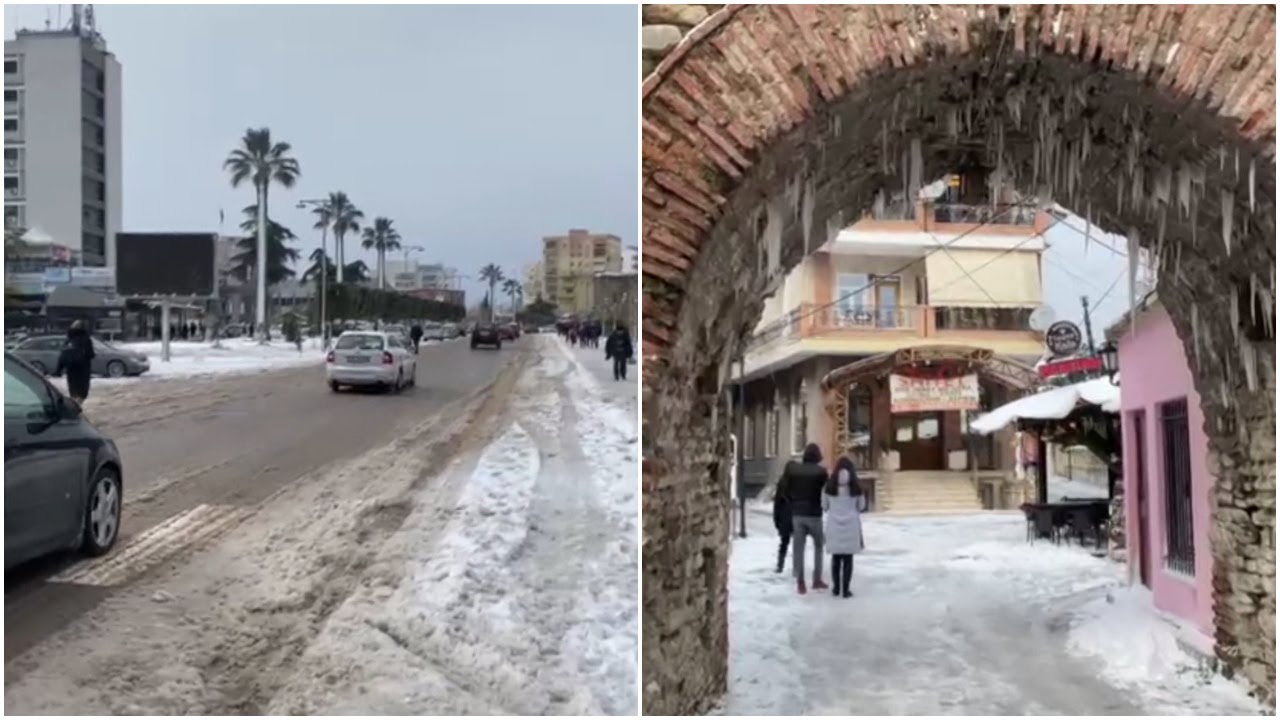 Borë në Elbasan, 6 qytetarë me fraktura në spital, në Librazhd 70% e zonave pa energji